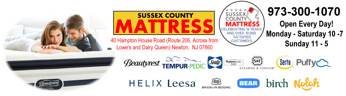 Sussex County Mattress Logo